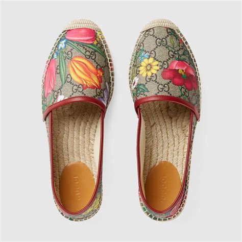 gucci floral espadrilles|gucci espadrilles farfetch.